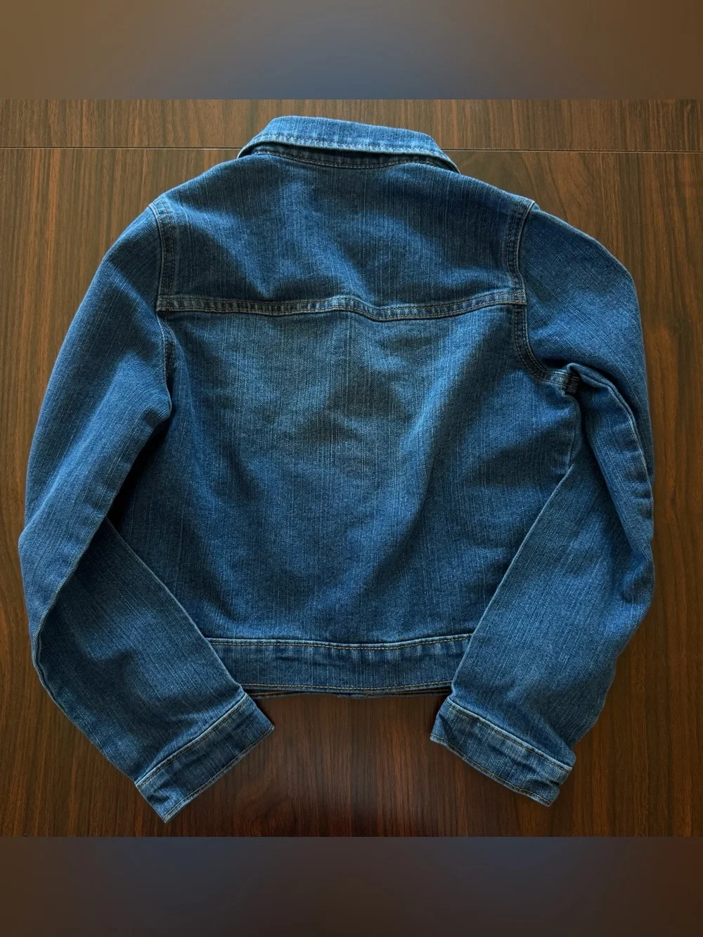 Children’s Place Girls Blue Denim Jean Jacket Size Large 10/12